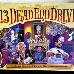 Vintage 1993 13 Dead End Drive Board Game