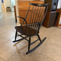 Danish modern rocking chair
