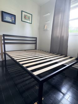 Queen size bed frame