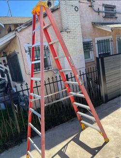 10 ft ladder and 12 ft ladder