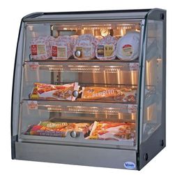 NEW 24" Hot Food Display Case Vendo HFDM00002 Counter Top Self Service Warmer #3987