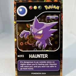 Haunter - BLACK KANTO - POKEMON CARDS - ( PSA , BGS , CGC )