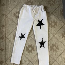Sequin Star Pants