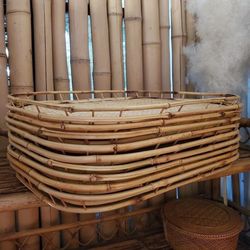 Wicker Lap Trays 10 Available