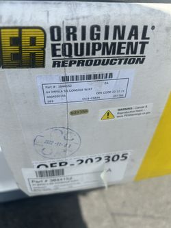 1964 Impala Center Console