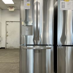 LG Standard-Depth 21.8 cu. ft. 3-Door 30 inch Wide w/Ice Maker