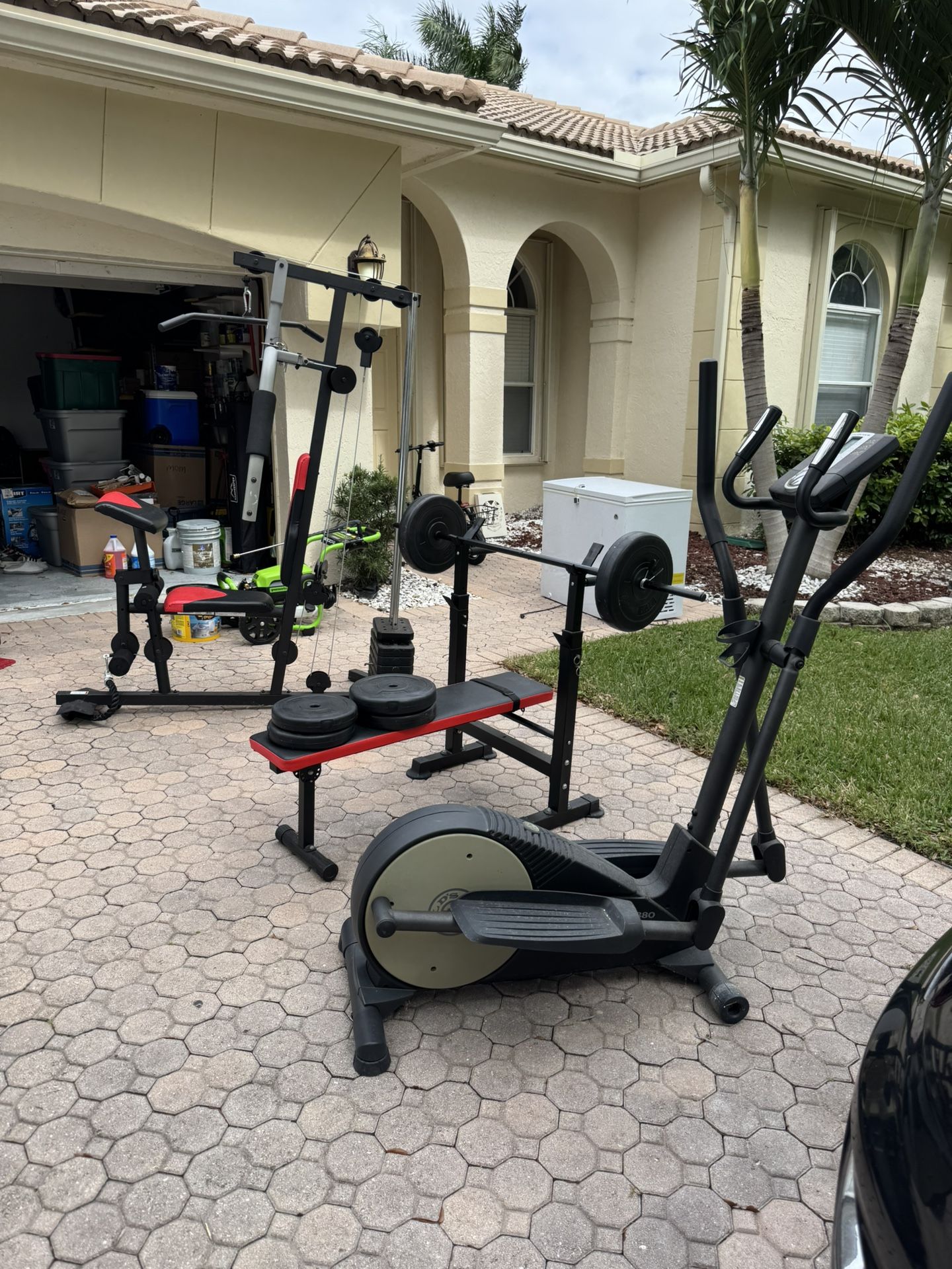 Fully Assembled Home Gym