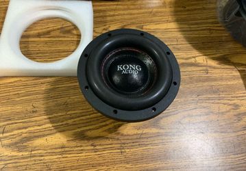 New 6.5" Kong Audio 600w Max Power Subwoofer $65 Each