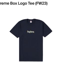 Supreme Navy Camo Box Logo X-Large 