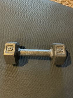 8 lb dumbbell 💪