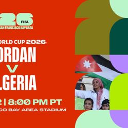 FIFA World Cup 2026TM - Match 44 - Jordan vs Algeria
