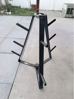 Weight plate holder
