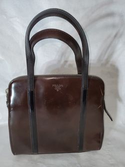Authentic Vintage Patent Prada Bag