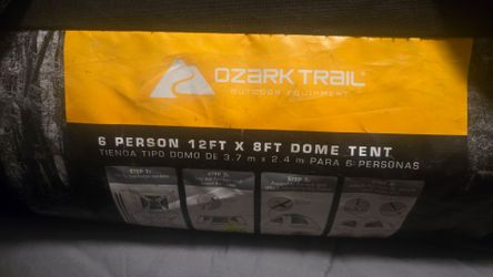 Ozark Trail 6 Person Dome Tent 12x8