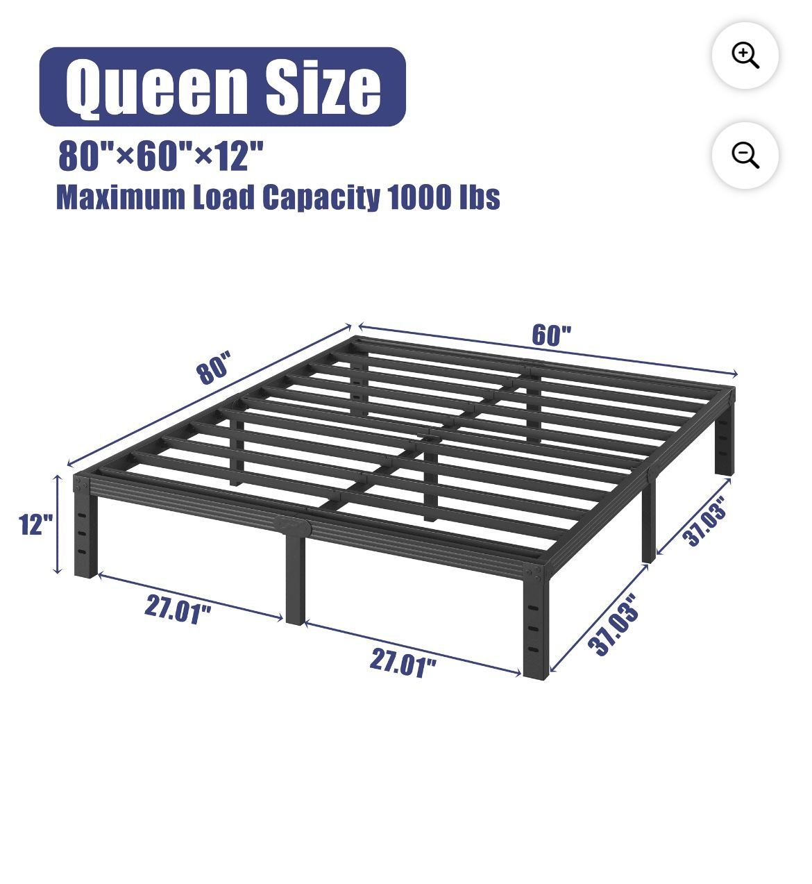Queen Platform Bed