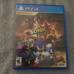 Sonic forces Bonus edition PS4 Game