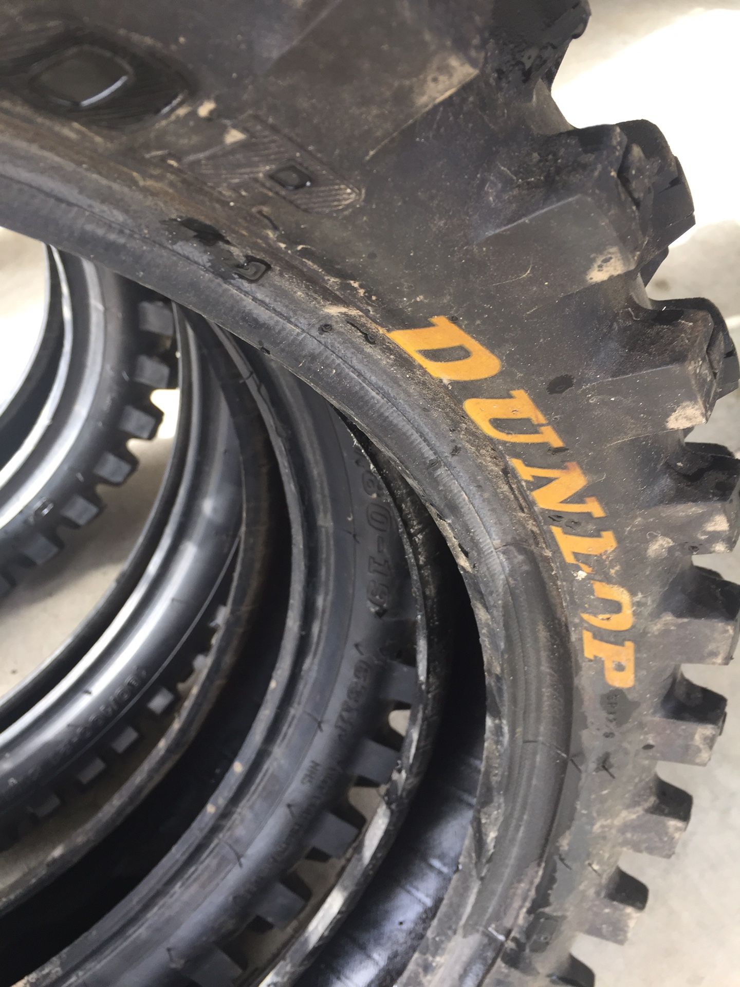 Dunlop Hoosier Bridgestone motocross tires