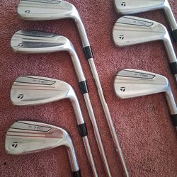 Taylormade p790 forged irons 7 club set