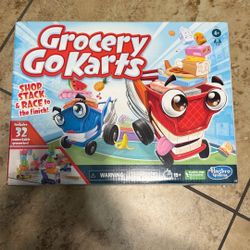 Grocery Go Karts Board Game for Preschoolers and Kids Ages 4 and Up, Preschool Games