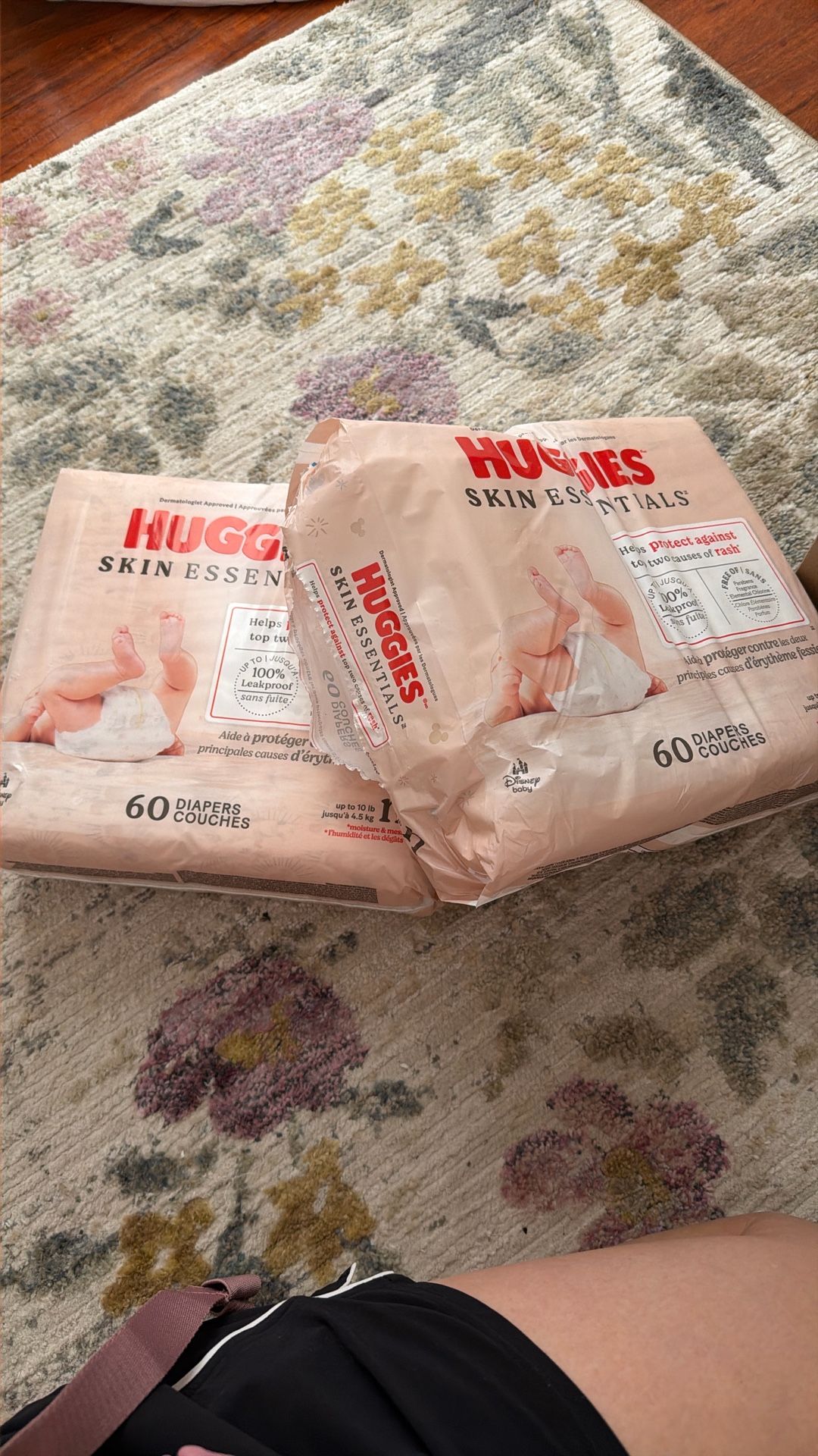 Huggies Skin Essentials N Size