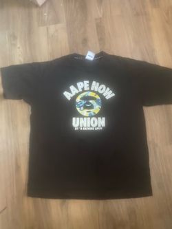 Bape aape black T shirt