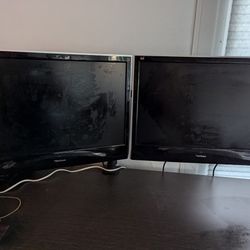 ViewSonic 22 in Dual Monitors 