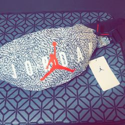Nike Air Jordan Fanny Pack Hip Waist Belt Crossbody Bag Elephant Print