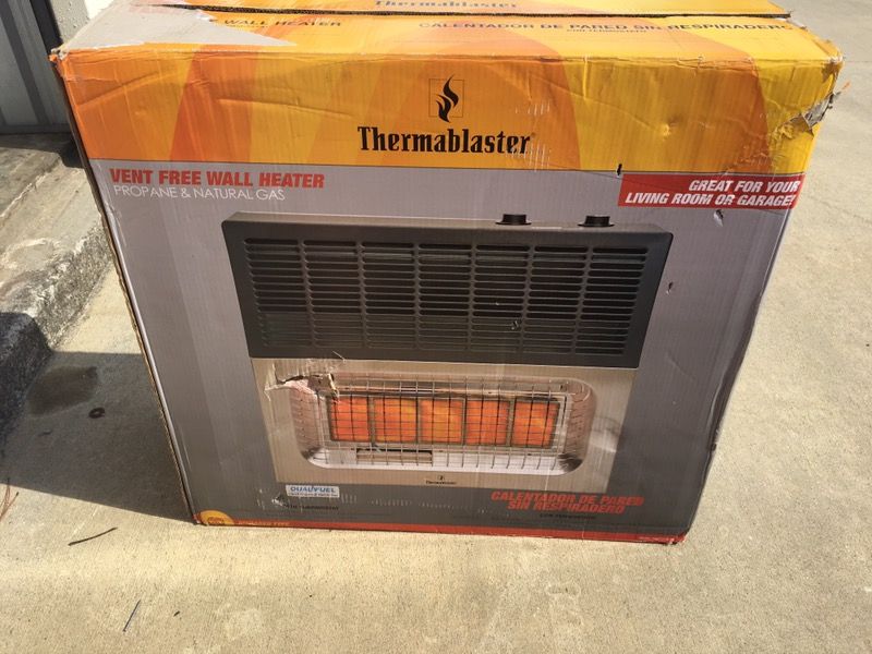 Thermablaster 32,000-BTU Wall-Mount Natural Gas or Liquid Propane Vent-Free  Convection Heater for Sale in Riverdale, GA - OfferUp