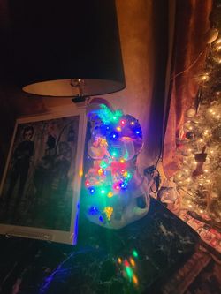Santa With LED Lights