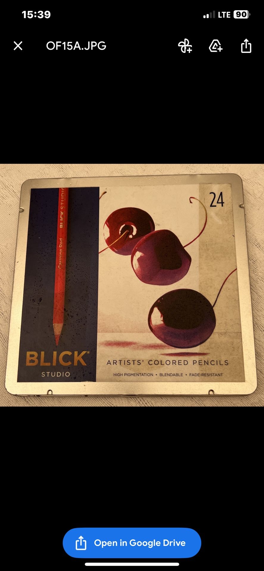 New Sealed Blick Studio 24 Artist’s Colored Pencils