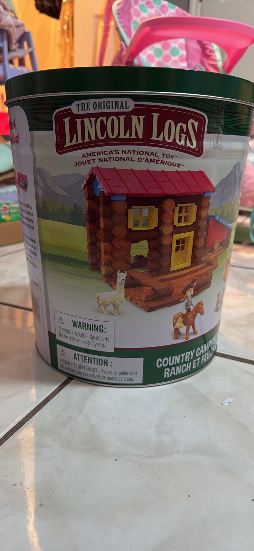 Lincoln Logs Set