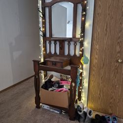 Coat Rack w/mirror