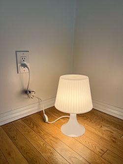 White IKEA LAMPAN Lamp