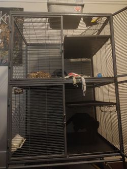 Critter nation cage + accessories