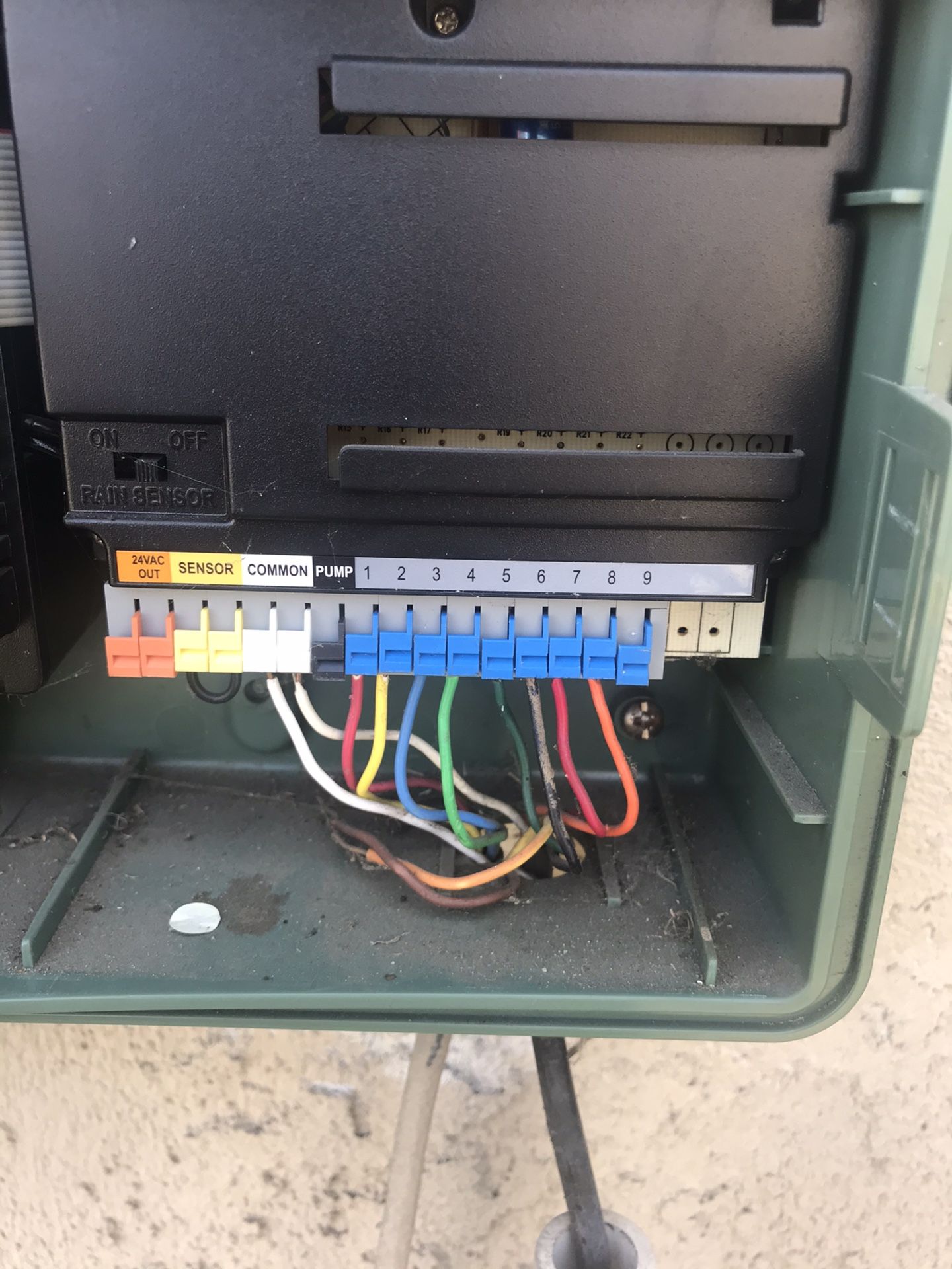Orbit 57899 9Station Outdoor Swing Panel Sprinkler System Timer for
