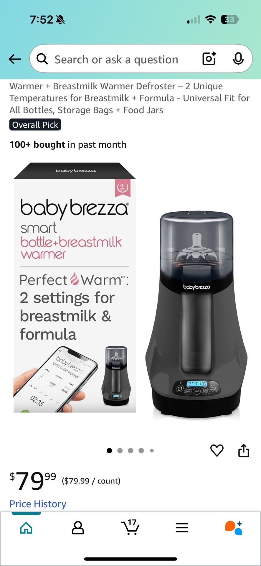 Baby Brezza & Bottle Warmer