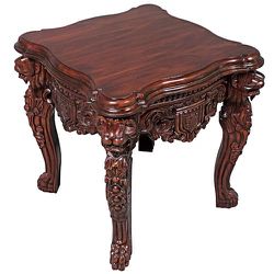 Lord Raffles Solid Wood End Table