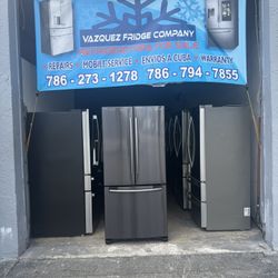 Nevera, Refrigerator Samsung, 33x27x69, Warranty 3 Months, Delivery Available 