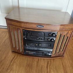 Technosonic Vintage Stereo Turntable