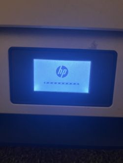 White HP OfficeJet Printer