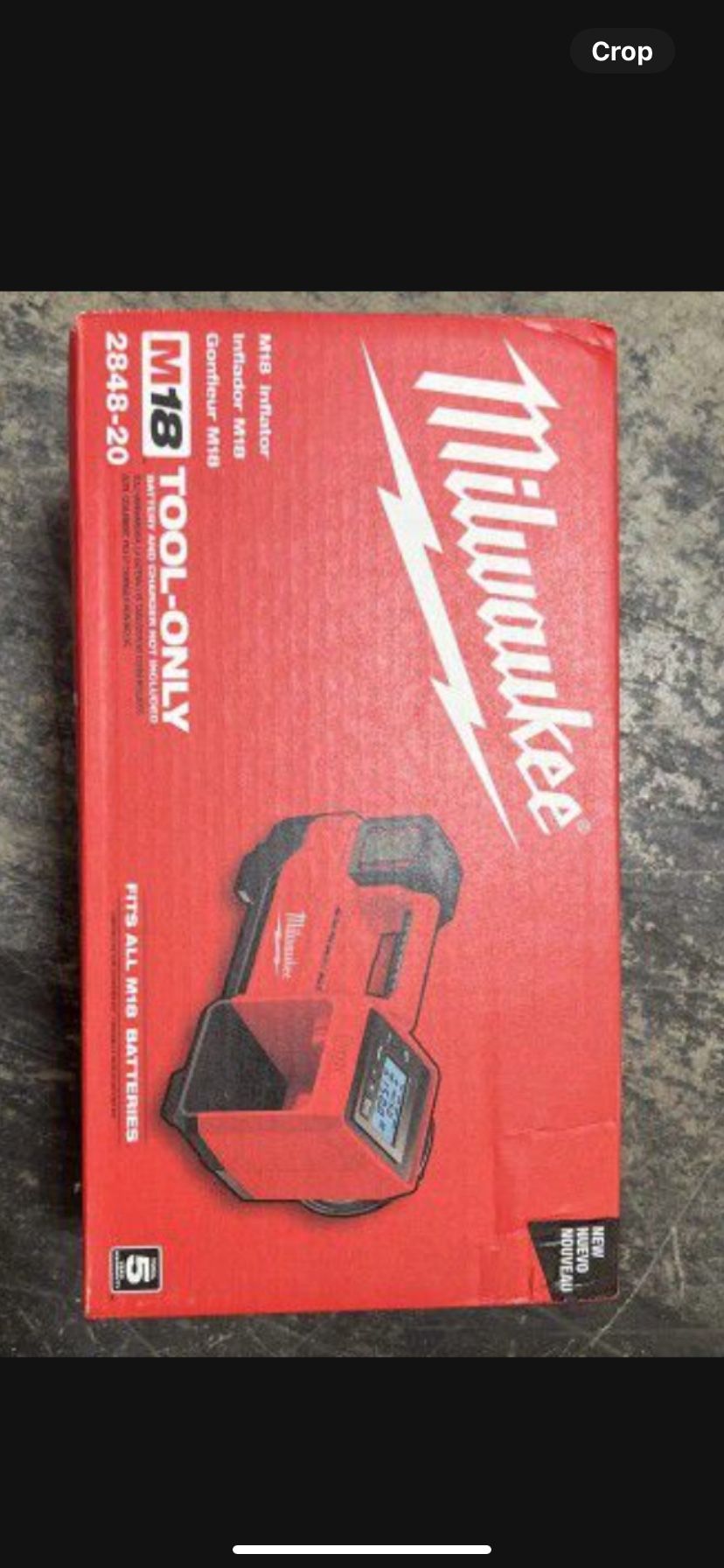 Milwaukee M18 Inflator 