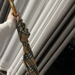 Vintage Burberry Umbrella 