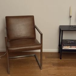 Lira Leather Dining Chairs - Room & Board (Set of 2)