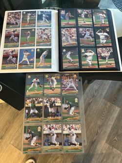 Baseball cards from 1992 and 93