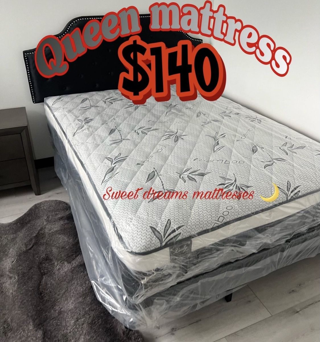 Queen Bamboo Pillow Top Mattress for Sale in Grand Terrace, CA OfferUp