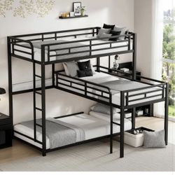 Triple Bunk Beds Twin