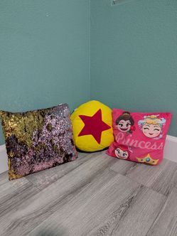 Plush pillows