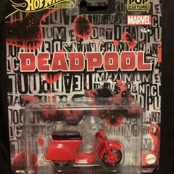 Hot Wheels POP Culture Deadpool Scooter