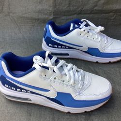 Vintage Nike Air Max White & Blue Sneakers