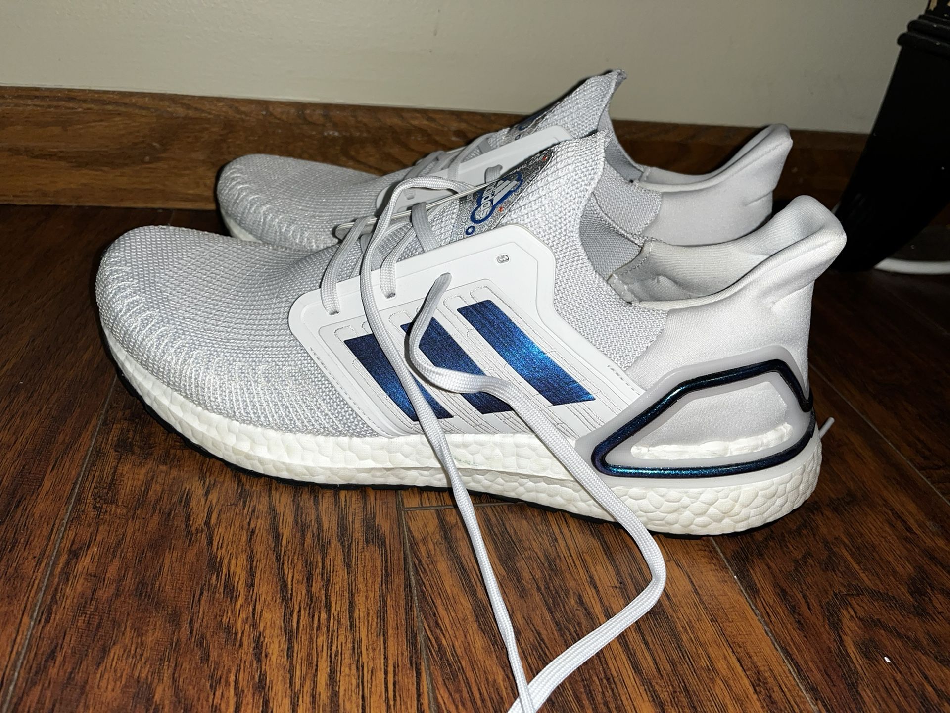 Adidas Ultra Boost 2020 White/Tech Purple Size 13